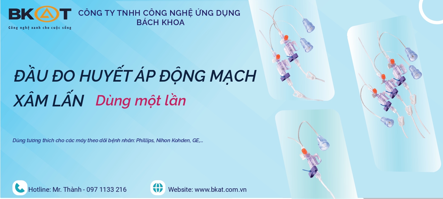 Đầu đo huyết áp động mạch xâm lấn